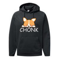 Corgi Gift Performance Fleece Hoodie