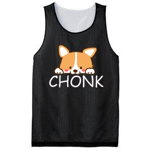 Corgi Gift Mesh Reversible Basketball Jersey Tank