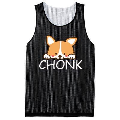 Corgi Gift Mesh Reversible Basketball Jersey Tank