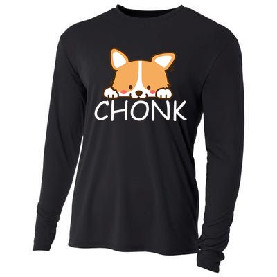 Corgi Gift Cooling Performance Long Sleeve Crew