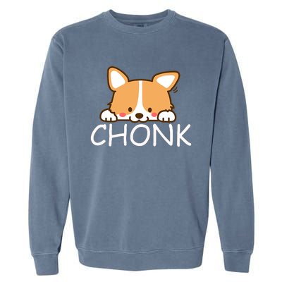 Corgi Gift Garment-Dyed Sweatshirt