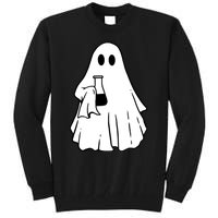 Chemistry Ghost Tall Sweatshirt