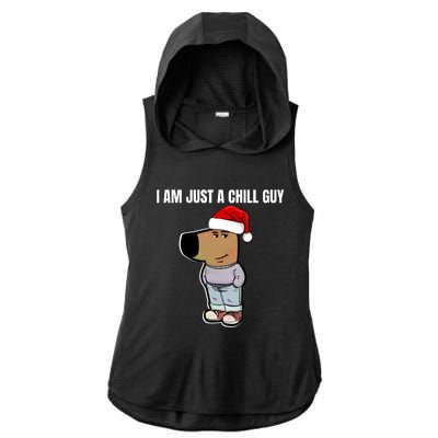 Chill Guy Ladies PosiCharge Tri-Blend Wicking Draft Hoodie Tank