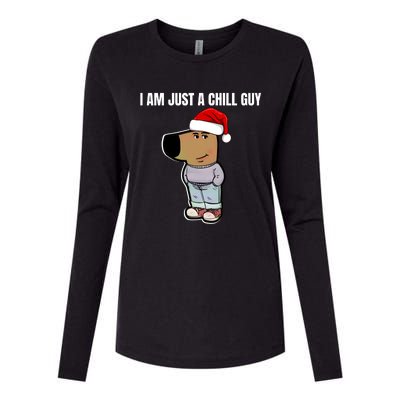 Chill Guy Womens Cotton Relaxed Long Sleeve T-Shirt