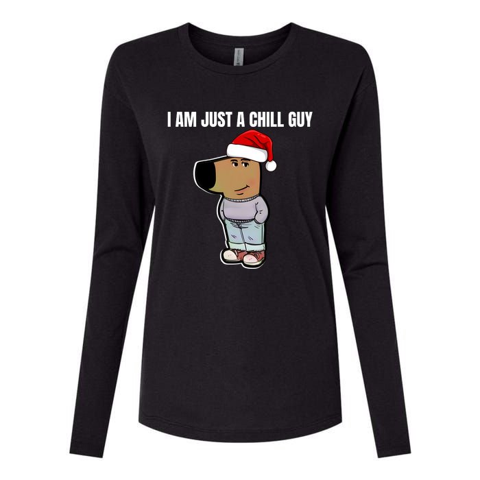 Chill Guy Womens Cotton Relaxed Long Sleeve T-Shirt