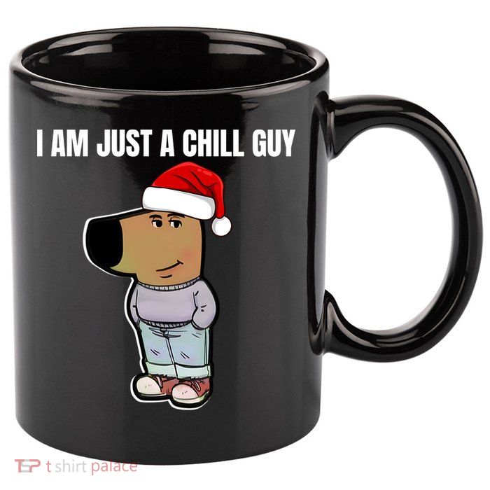 Chill Guy 11oz C Handle Ceramic Mug