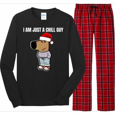 Chill Guy Long Sleeve Pajama Set