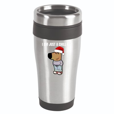 Chill Guy 16oz Travel Tumbler