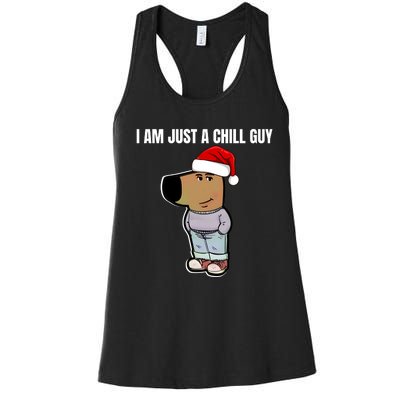 Chill Guy Women's Racerback Tank