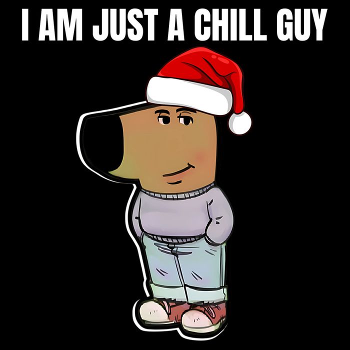 Chill Guy Short Acrylic Beanie