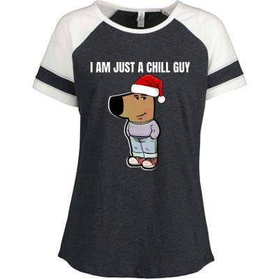 Chill Guy Enza Ladies Jersey Colorblock Tee