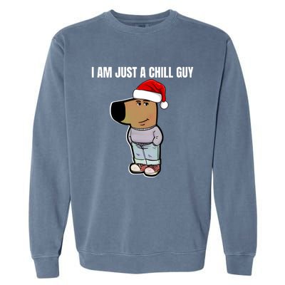 Chill Guy Garment-Dyed Sweatshirt