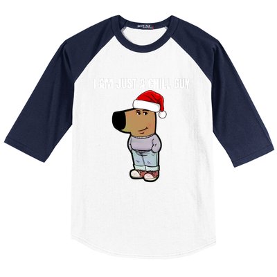 Chill Guy Baseball Sleeve Shirt