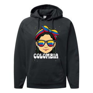 Colombian Girl Colombia Performance Fleece Hoodie