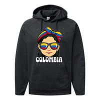 Colombian Girl Colombia Performance Fleece Hoodie