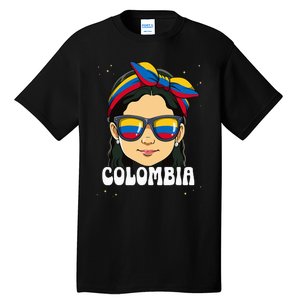 Colombian Girl Colombia Tall T-Shirt