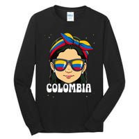 Colombian Girl Colombia Tall Long Sleeve T-Shirt