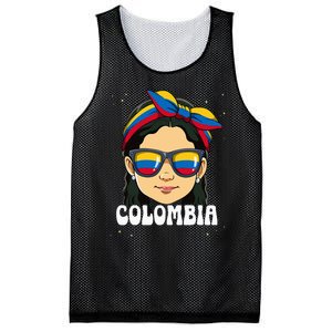 Colombian Girl Colombia Mesh Reversible Basketball Jersey Tank