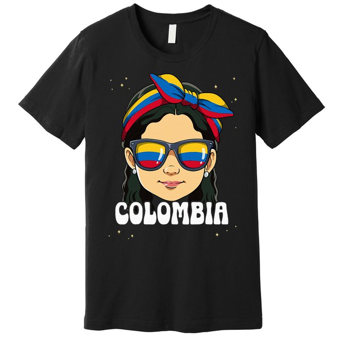 Colombian Girl Colombia Premium T-Shirt