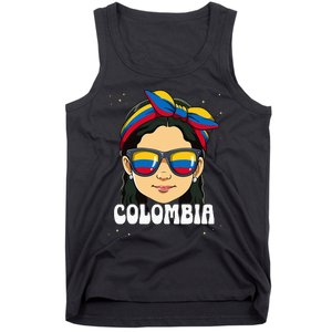 Colombian Girl Colombia Tank Top