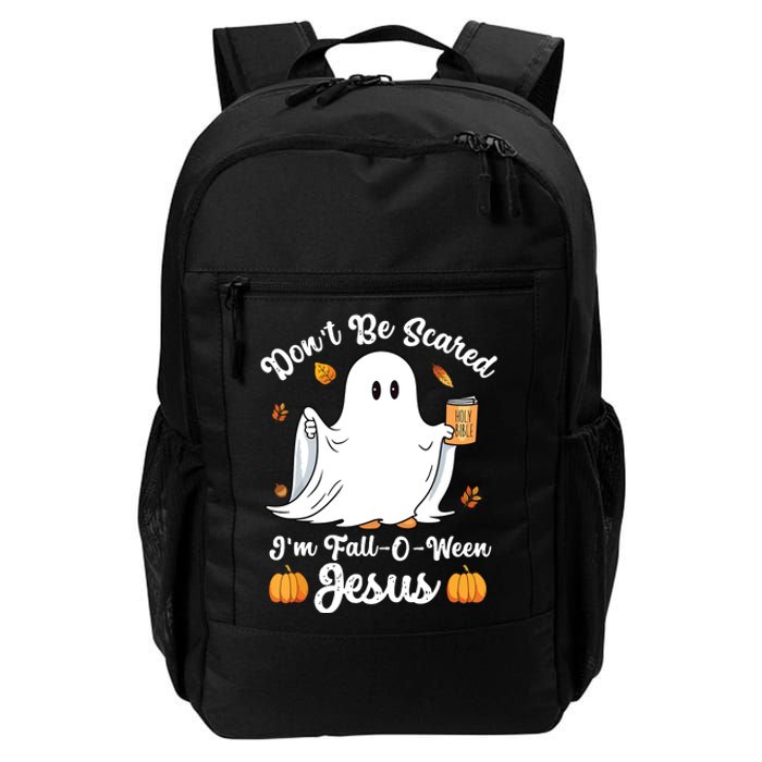 Cute Ghost Christian Halloween Falloween Jesus Pumpkin Daily Commute Backpack