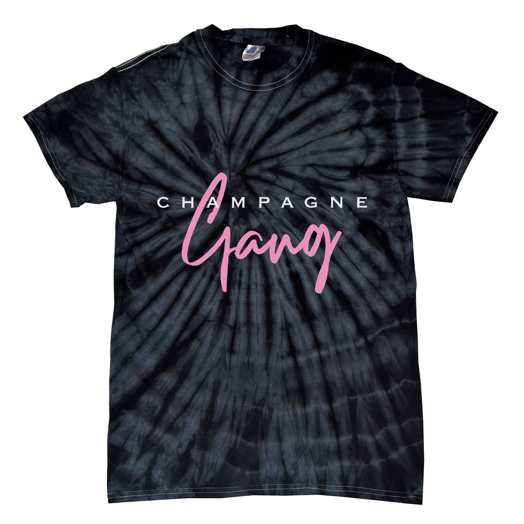 Champagne Gang Tie-Dye T-Shirt