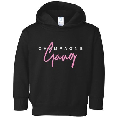 Champagne Gang Toddler Hoodie