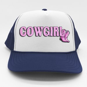 Cow Girl Trucker Hat