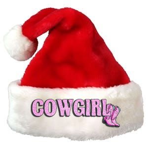 Cow Girl Premium Christmas Santa Hat