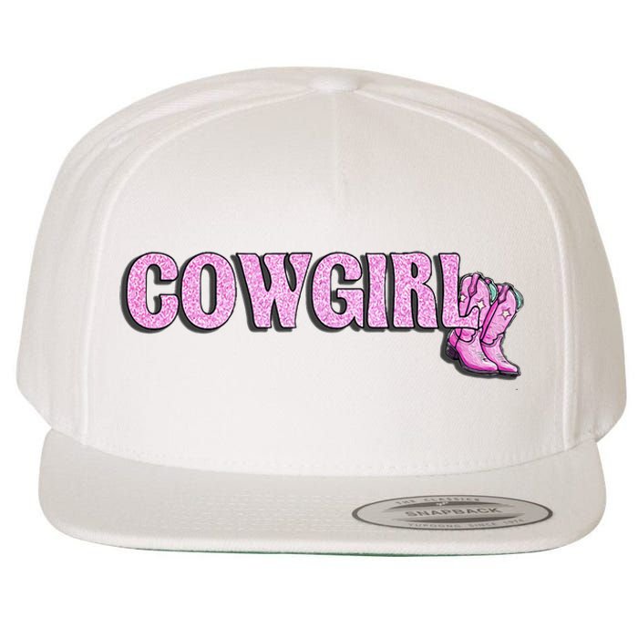 Cow Girl Wool Snapback Cap