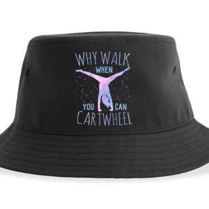 Cartwheel Gymnast Classic Fit TieDye Sustainable Bucket Hat