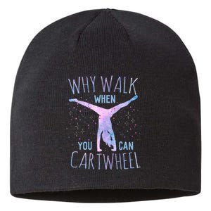 Cartwheel Gymnast Classic Fit TieDye Sustainable Beanie