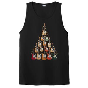 Cool Guitar Christmas Tree Guitar Lovers Christmas Tree PosiCharge Competitor Tank