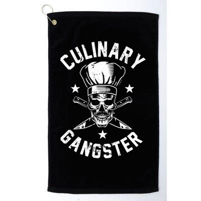 Culinary Gangster Cooking Best Cooking Chef Mom Dad Gift Golf Towel
