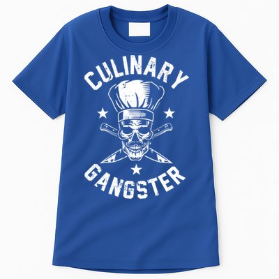 Culinary Gangster Cooking Best Cooking Chef Mom Dad Gift Tall T-Shirt