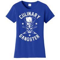 Culinary Gangster Cooking Best Cooking Chef Mom Dad Gift Women's T-Shirt