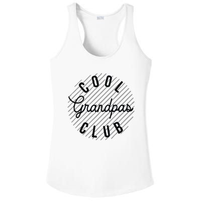 Cool Grandpas Club Fathers Day Ladies PosiCharge Competitor Racerback Tank