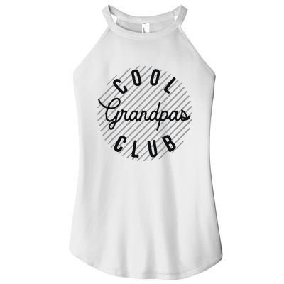 Cool Grandpas Club Fathers Day Women’s Perfect Tri Rocker Tank