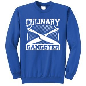 Culinary Gangster Culinary School Cooking Funny Chef Cool Gift Sweatshirt