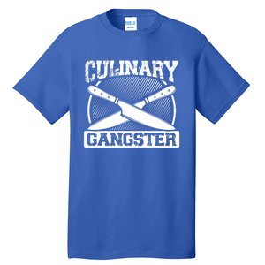 Culinary Gangster Culinary School Cooking Funny Chef Cool Gift Tall T-Shirt