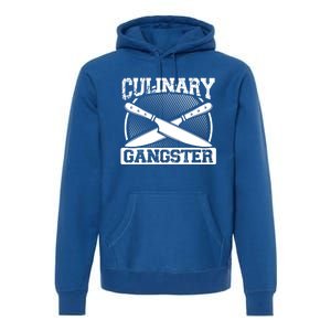 Culinary Gangster Culinary School Cooking Funny Chef Cool Gift Premium Hoodie