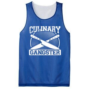 Culinary Gangster Culinary School Cooking Funny Chef Cool Gift Mesh Reversible Basketball Jersey Tank