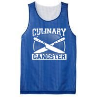 Culinary Gangster Culinary School Cooking Funny Chef Cool Gift Mesh Reversible Basketball Jersey Tank