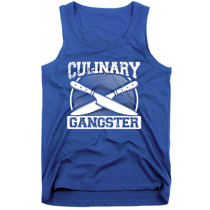 Culinary Gangster Culinary School Cooking Funny Chef Cool Gift Tank Top