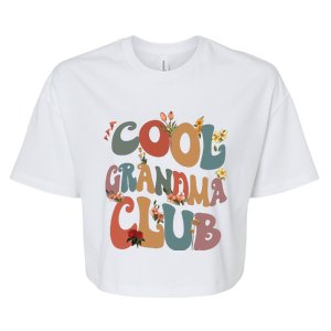 Cool Grandma Club Bella+Canvas Jersey Crop Tee