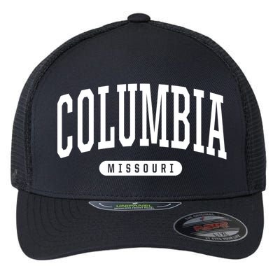 Columbia Gift College University Style Mo Usa Flexfit Unipanel Trucker Cap