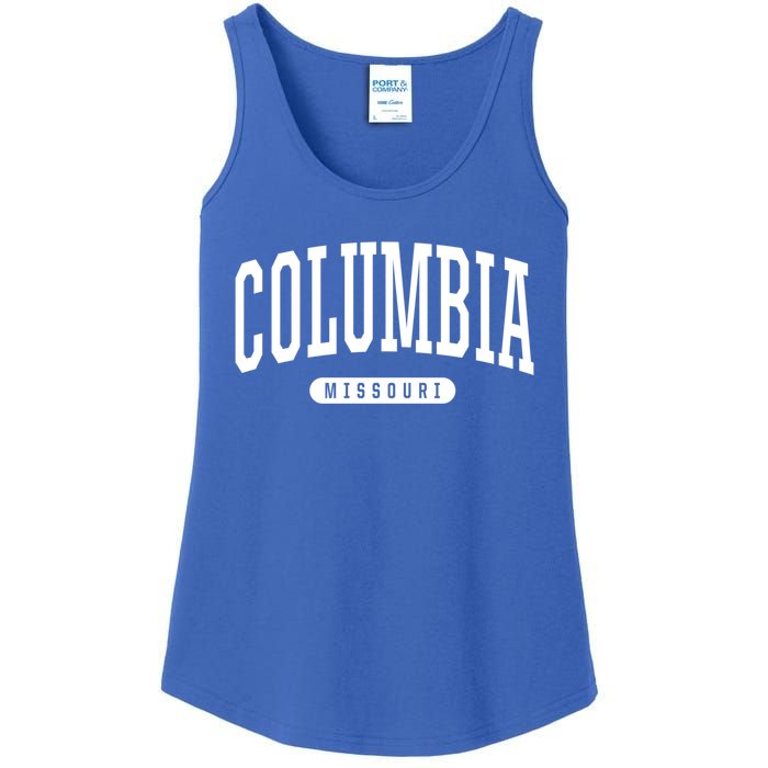 Columbia Gift College University Style Mo Usa Ladies Essential Tank