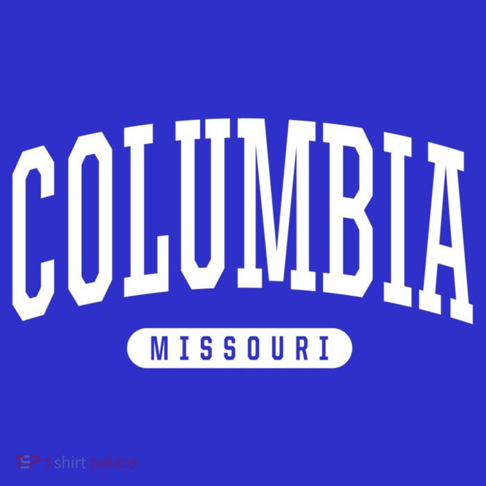 Columbia Gift College University Style Mo Usa Premium T-Shirt