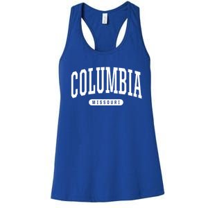 Columbia Gift College University Style Mo Usa Women's Racerback Tank