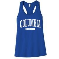 Columbia Gift College University Style Mo Usa Women's Racerback Tank